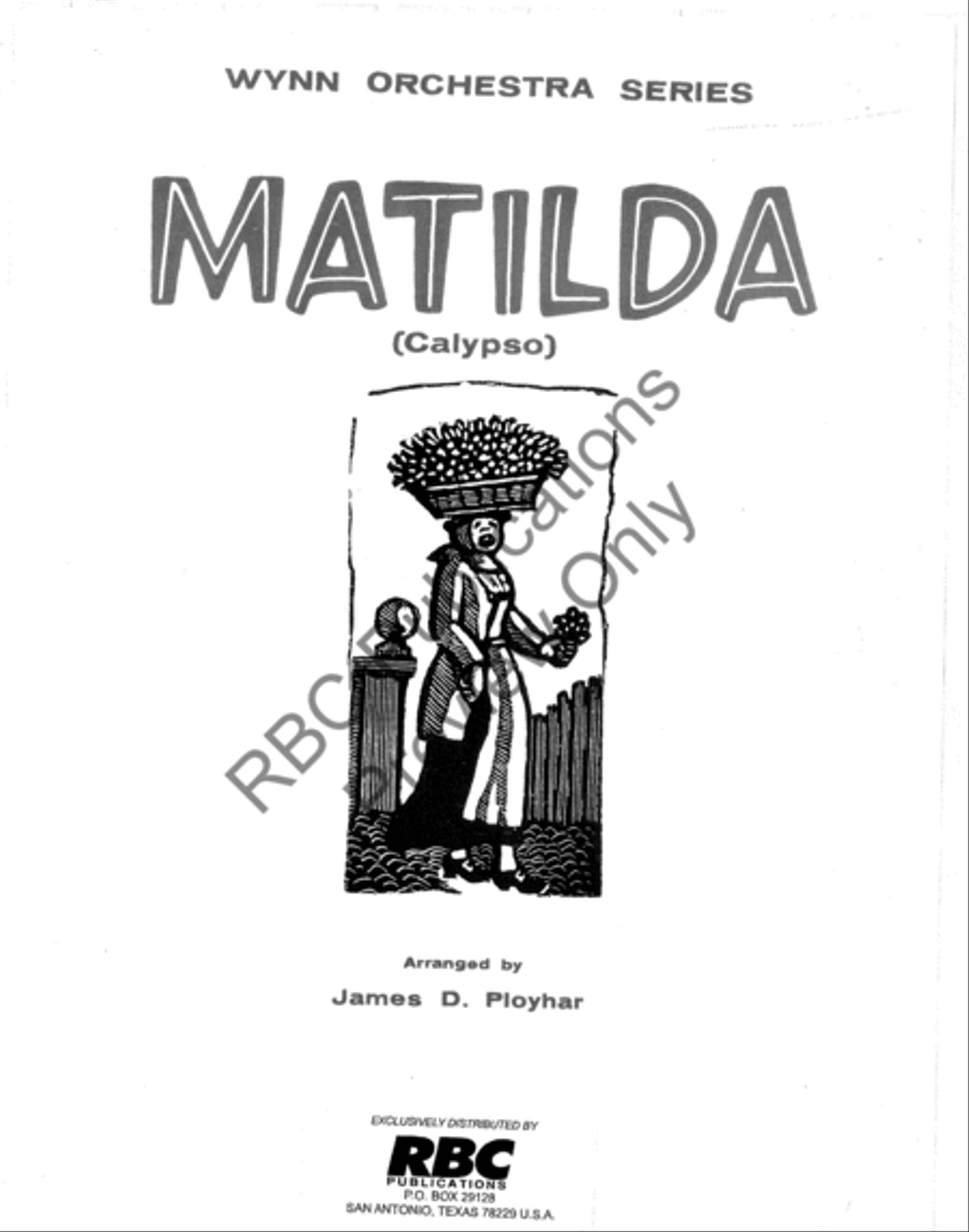 Matilda Full Orchestra scores gallery preview page 2