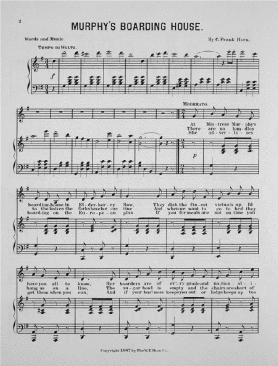 Murphy's Boarding House Voice scores gallery preview page 2