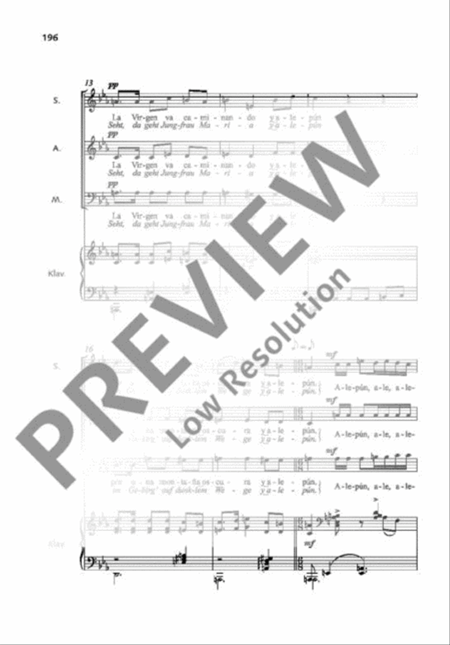 Alepún Mixed Choir scores gallery preview page 3
