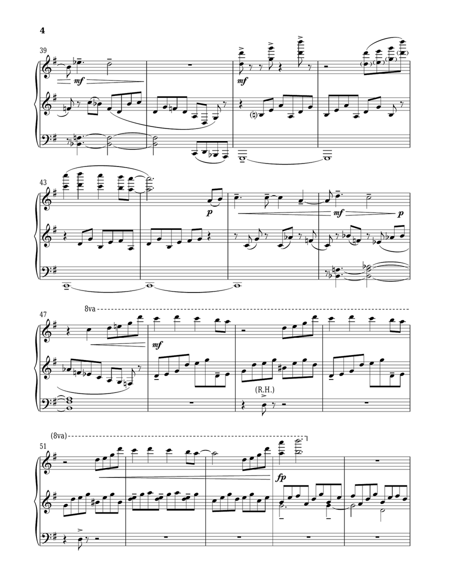 Very Put Together Piano Solo scores gallery preview page 4