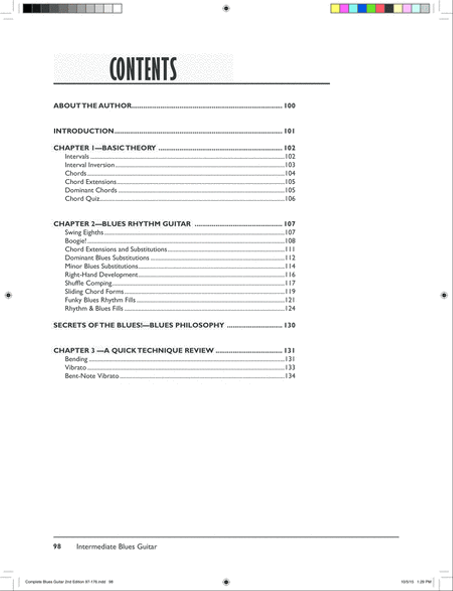The Complete Blues Guitar Method Complete Edition Electric Guitar scores gallery preview page 19