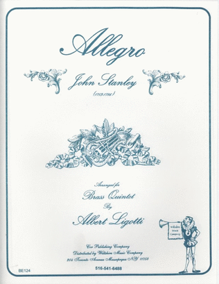 Book cover for Allegro (Albert Ligotti)
