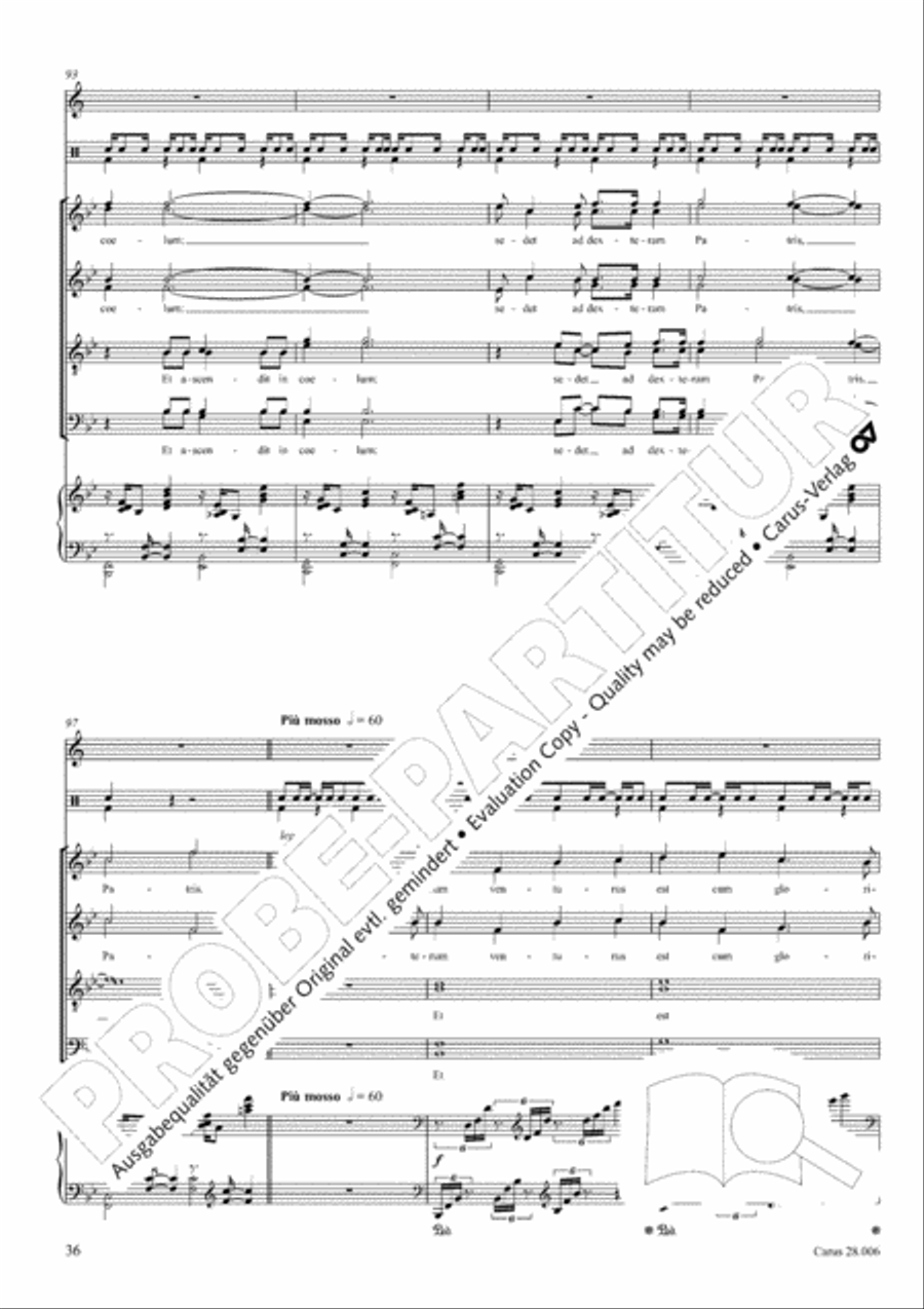 Pastoral Mass Pastoral Mass 4-Part scores gallery preview page 37