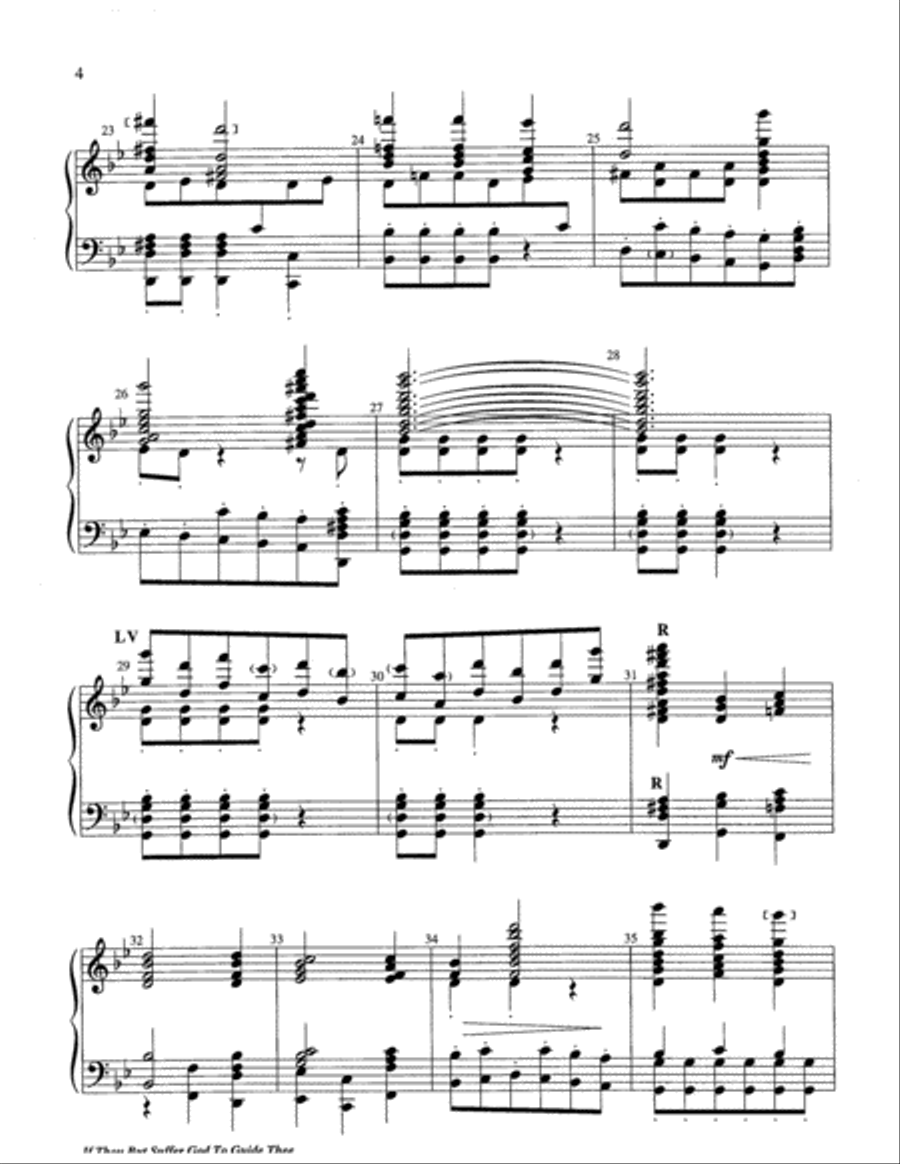 If Thou but Suffer God to Guide Thee 5-Octaves scores gallery preview page 14