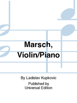Marsch, Violin/Piano