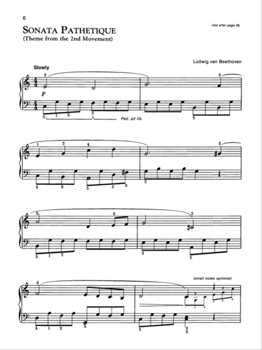 Alfred's Basic Adult Piano Course All-Time Favorites, Book 1 Voice scores gallery preview page 2