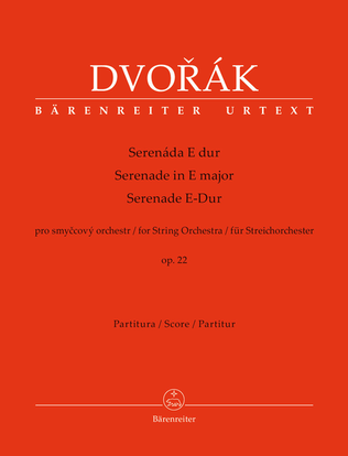 Serenade for String Orchestra E major op. 22