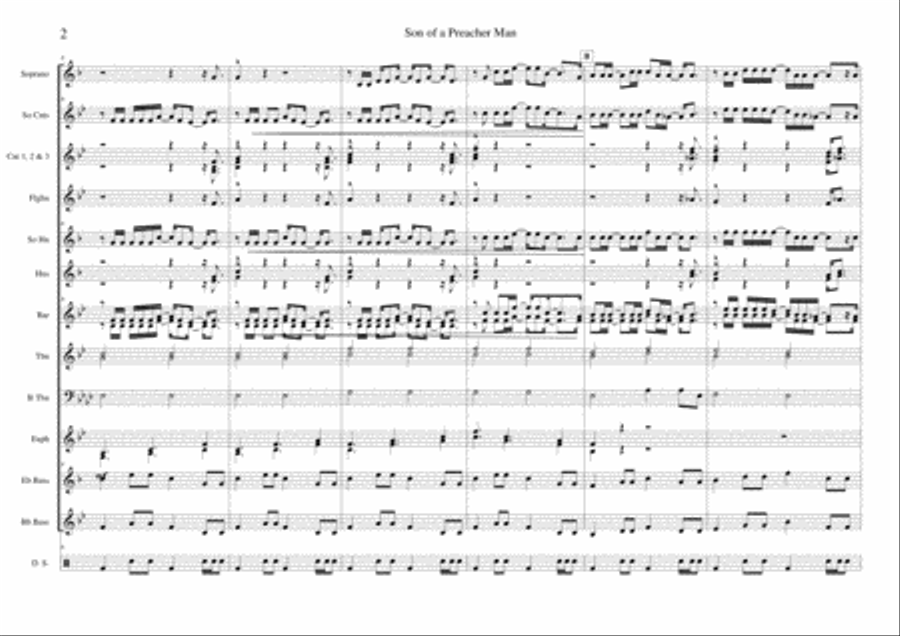 Son Of A Preacher Man Small Ensemble scores gallery preview page 2