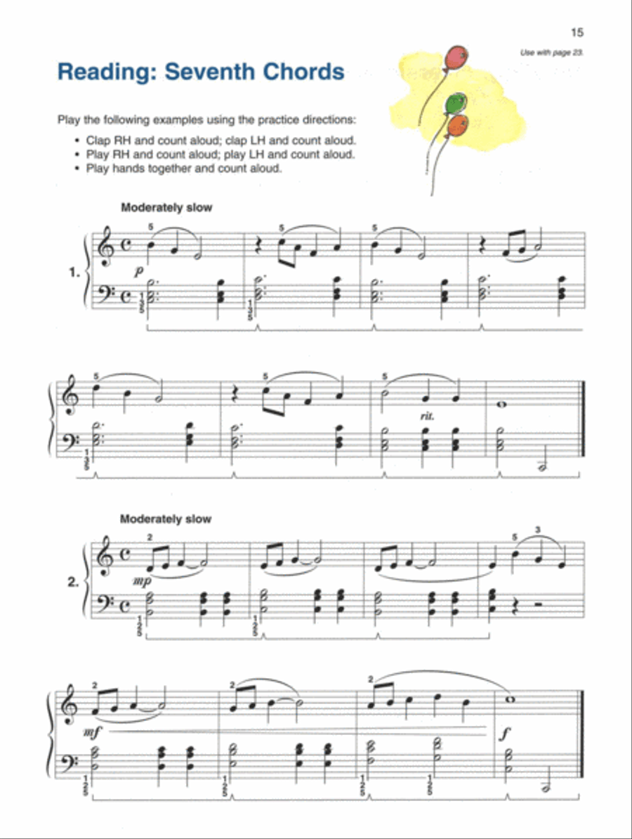 Alfred's Basic Piano Course Sight Reading, Level 4 Piano Method scores gallery preview page 4