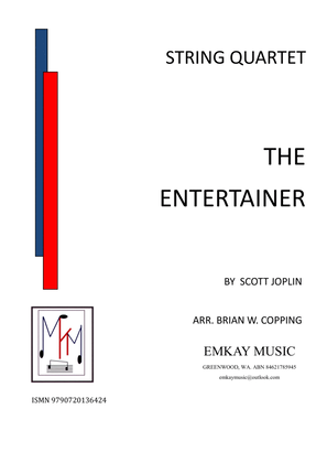 Book cover for THE ENTERTAINER - STRING QUARTET