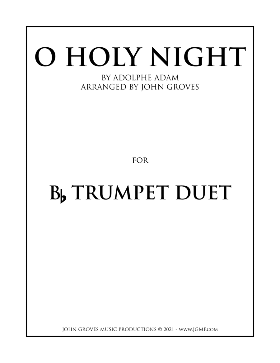 O Holy Night - Trumpet Duet image number null