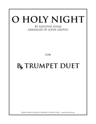 Book cover for O Holy Night - Trumpet Duet