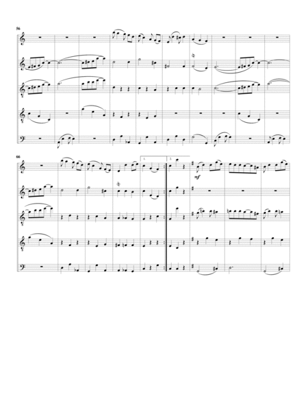 Pleasant moments (arrangement for 5 recorders (SSATB))