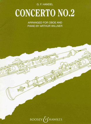 Book cover for Oboe Concerto No. 2 in Bb