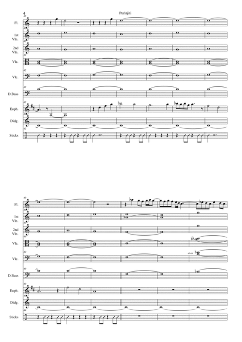 Purinjiti for flute, euphonium, strings, digeridoo and sticks image number null