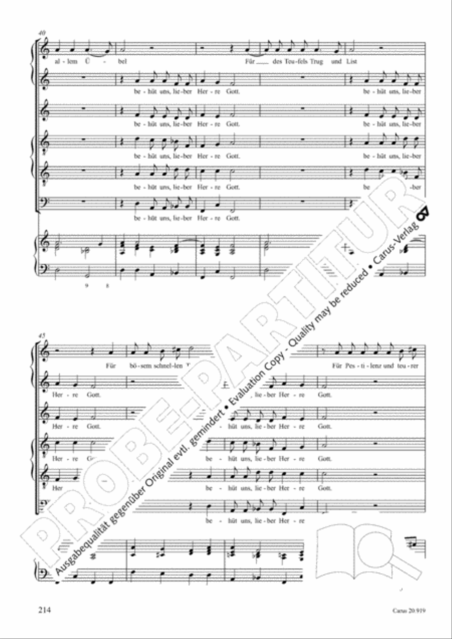 Opera varia I. Works with 1-7 parts (Complete edition, vol. 19) [Werke mit 1-7 obligaten Stimmen] Score scores gallery preview page 271