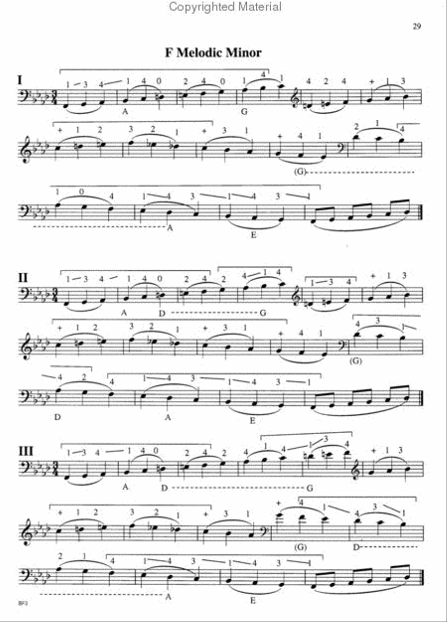 The School Of Agility Double Bass scores gallery preview page 4