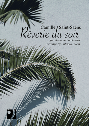 Book cover for Rêverie du soir (Suite algérienne) for violin and strings