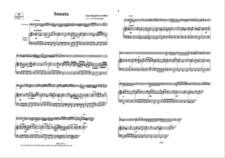 Sonata Organ scores gallery preview page 3