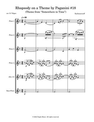 Rhapsody on a Theme of Paganini, Var. 18