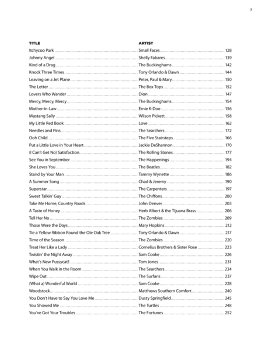 The Guitar Collection -- AM Radio Rock Electric Guitar scores gallery preview page 4