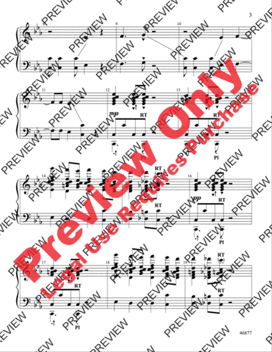 Elijah Rock Handbell Choir scores gallery preview page 3