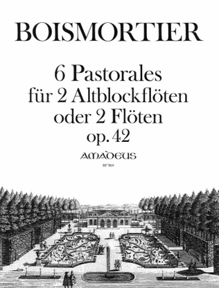 Book cover for 6 Pastorales op. 42