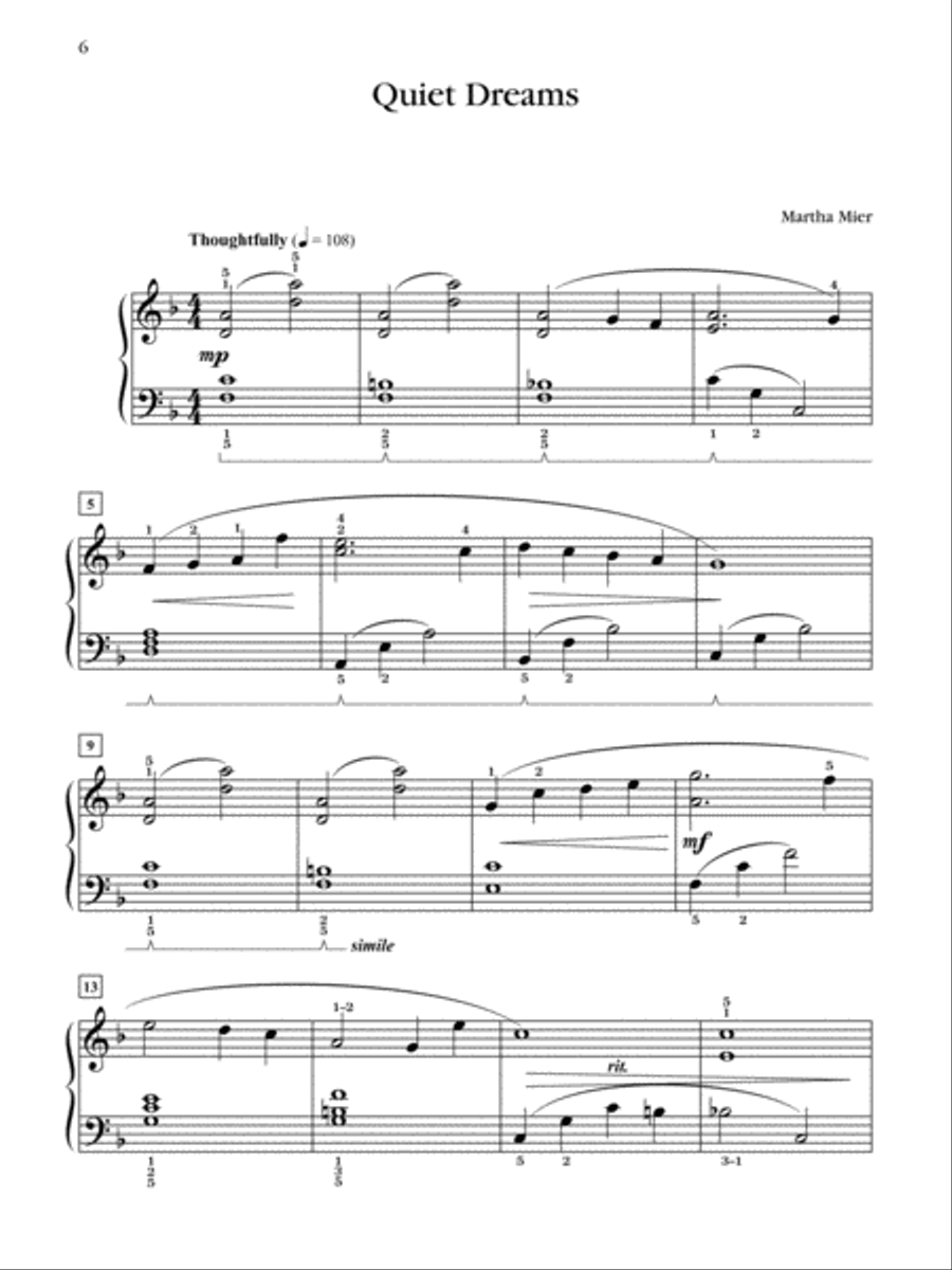 Musical Impressions, Book 3 Piano Solo scores gallery preview page 8