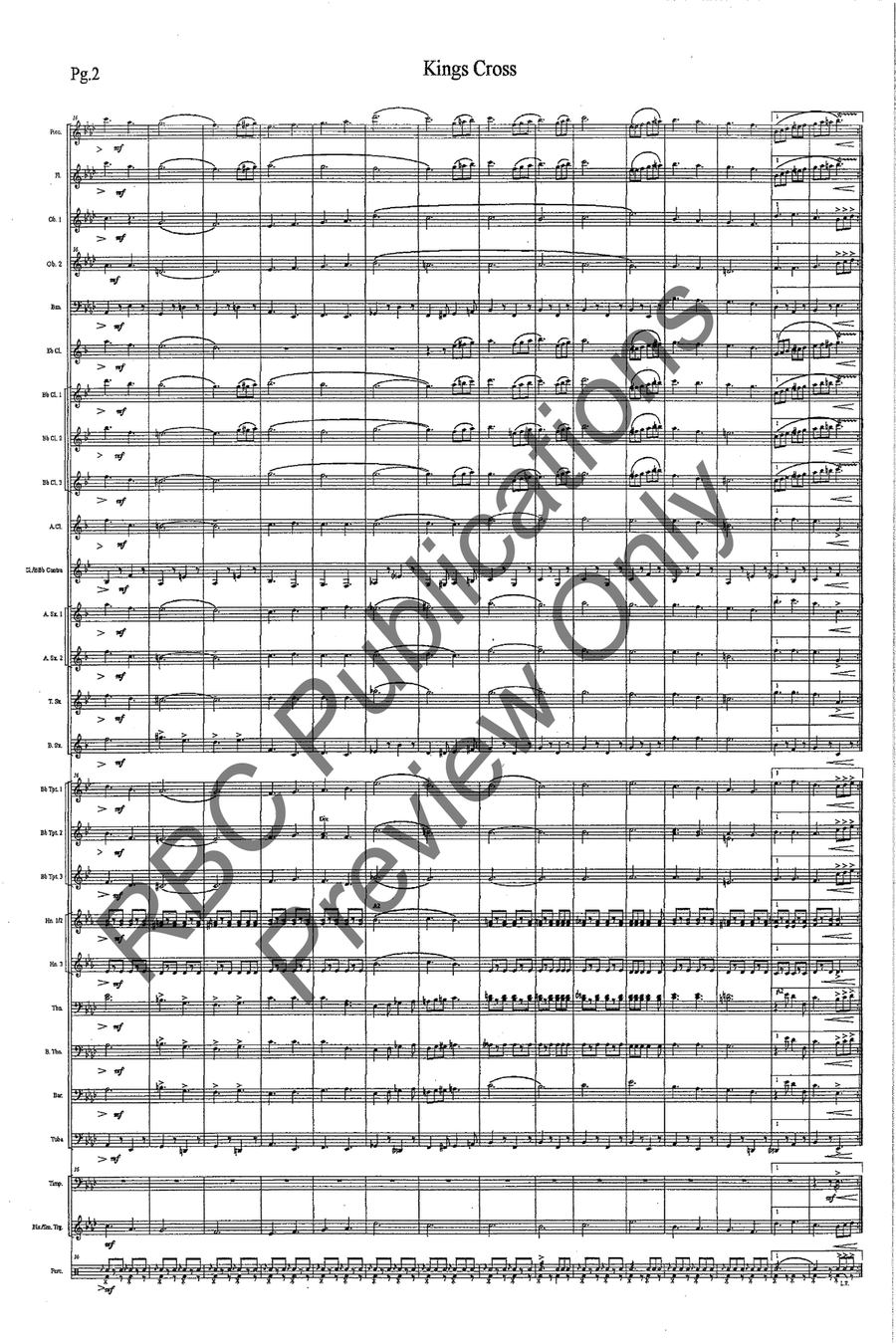 March To The Scaffold Full Orchestra scores gallery preview page 5