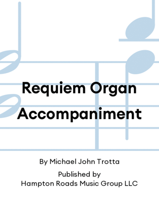 Book cover for Requiem Organ Accompaniment