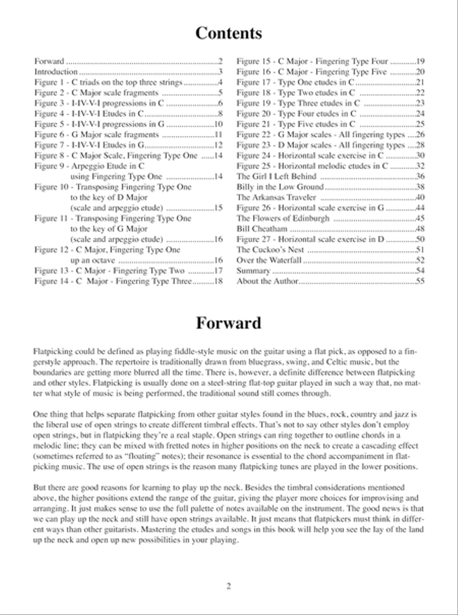 Flatpicking Up The Neck Acoustic Guitar scores gallery preview page 3
