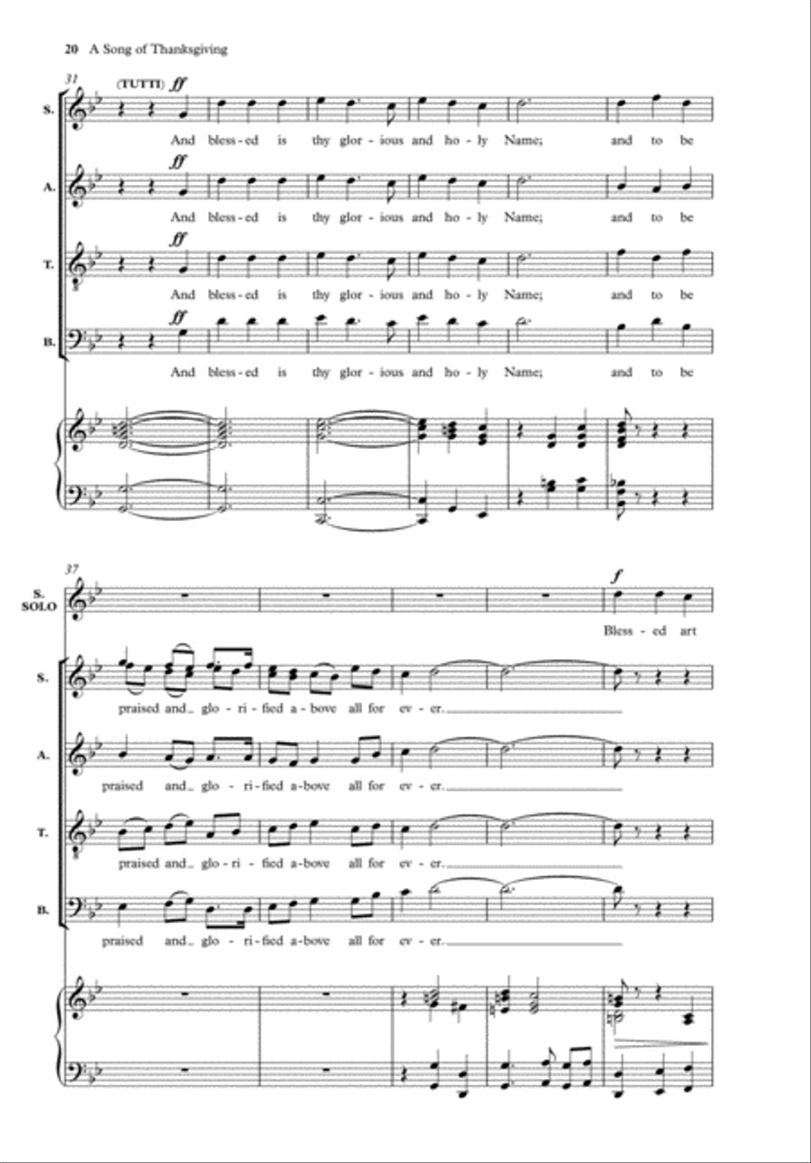 Vaughan Williams for Choirs 1 4-Part scores gallery preview page 9