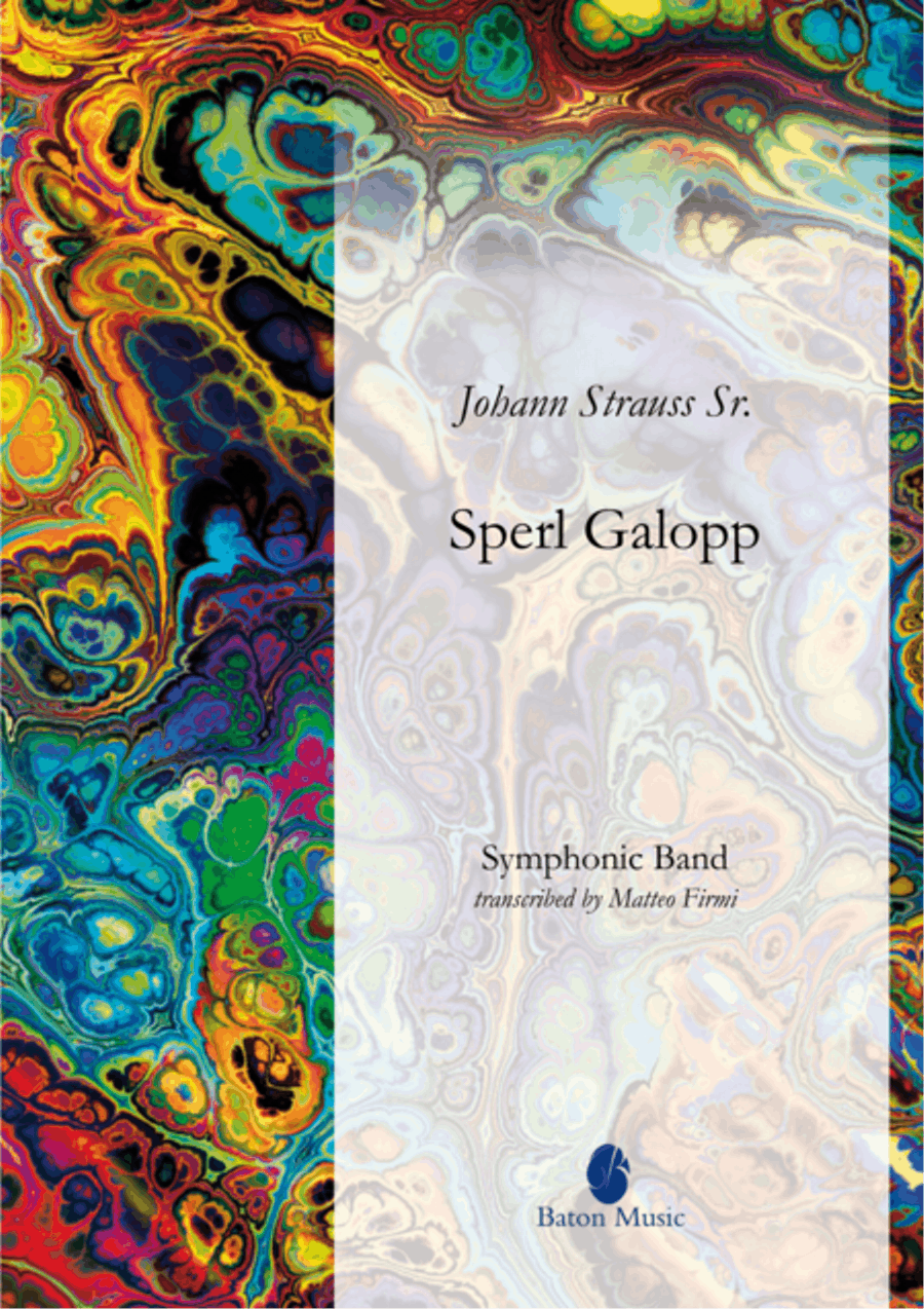 Sperl Galop Sperl Galop Concert Band scores gallery preview page 1