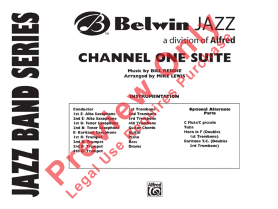 Channel One Suite Jazz Ensemble scores gallery preview page 2
