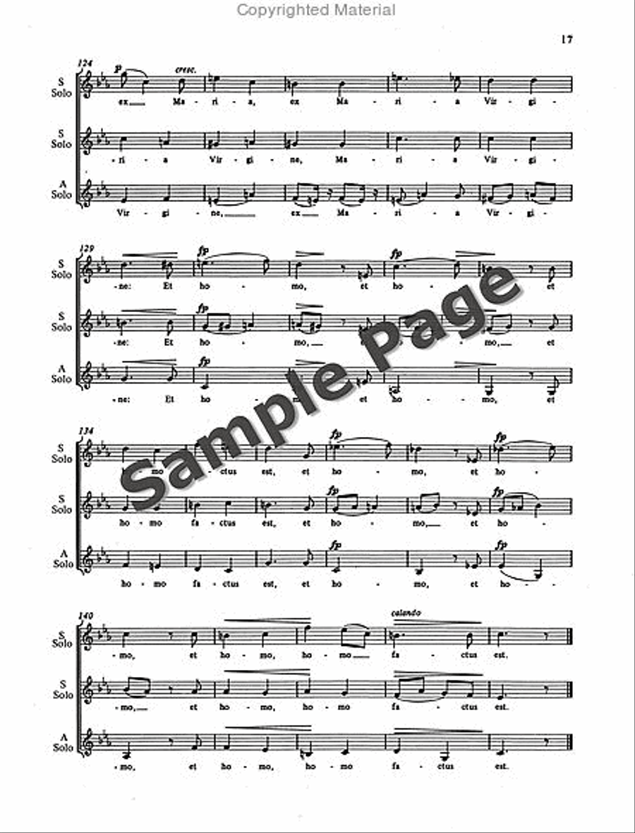 Mass in D Minor Mass in D Minor SSA scores gallery preview page 18