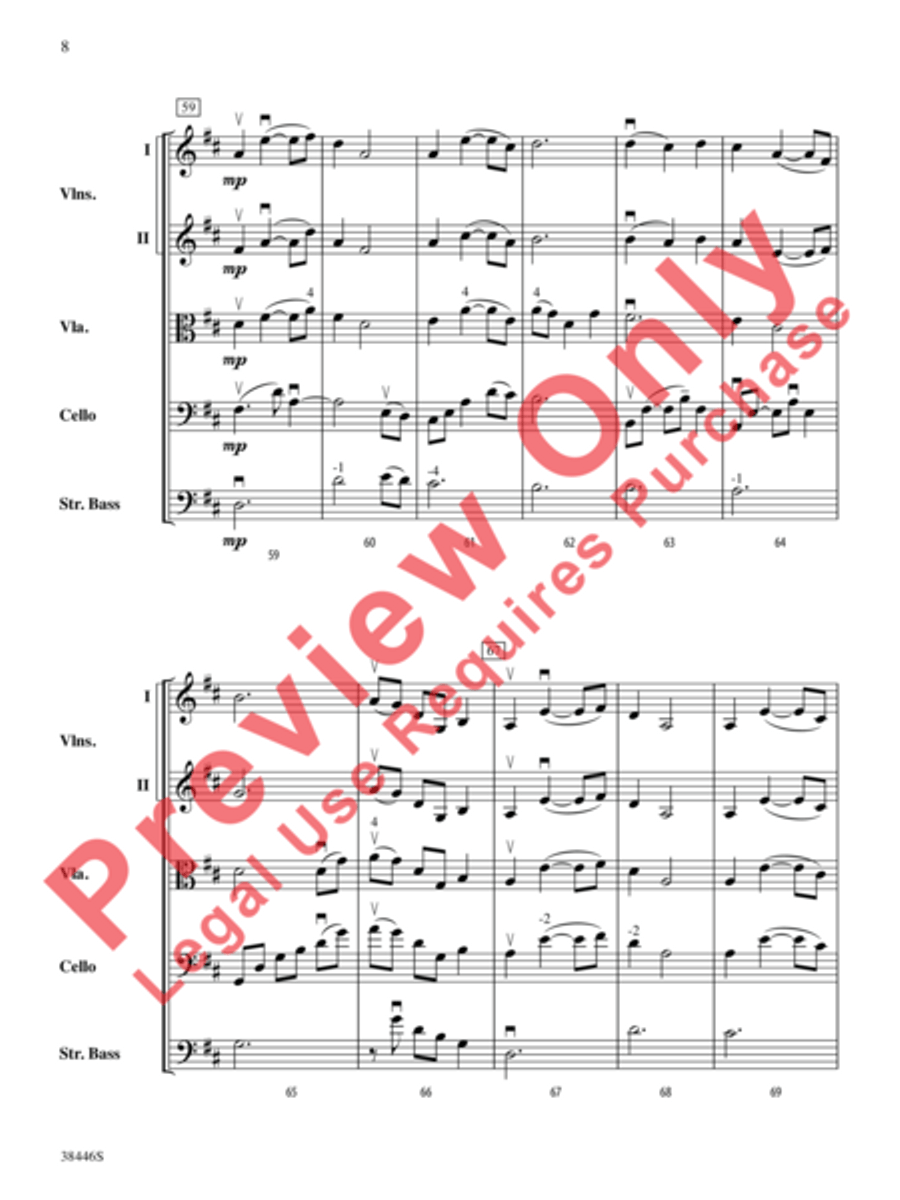 Open Arms String Orchestra scores gallery preview page 9