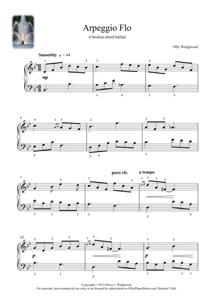 Arpeggio Flo - Classical - Solo Piano image number null