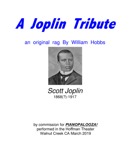 A Joplin Tribute image number null