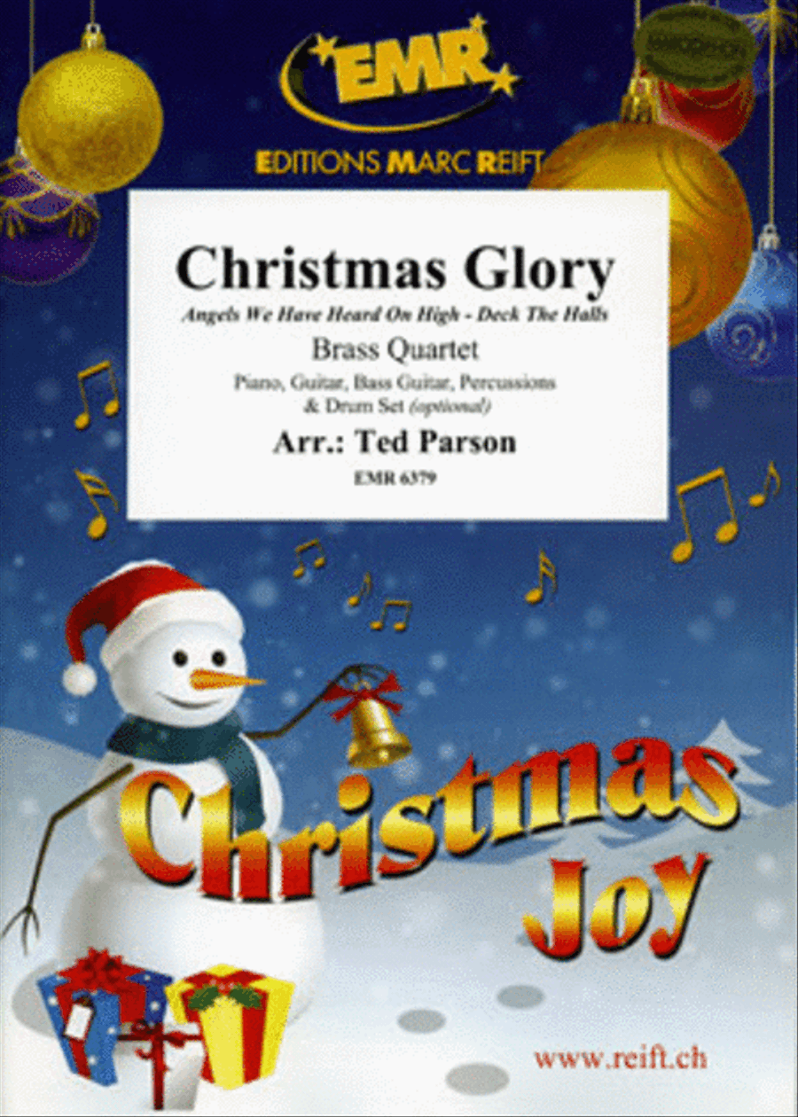 Christmas Glory Brass Ensemble scores gallery preview page 1