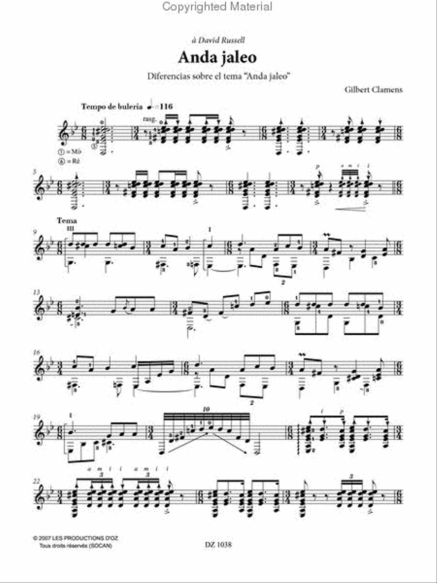 Canciones populares españolas, vol. 2 (CD incl.) Classical Guitar scores gallery preview page 2