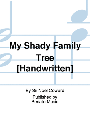 My Shady Family Tree [Handwritten]