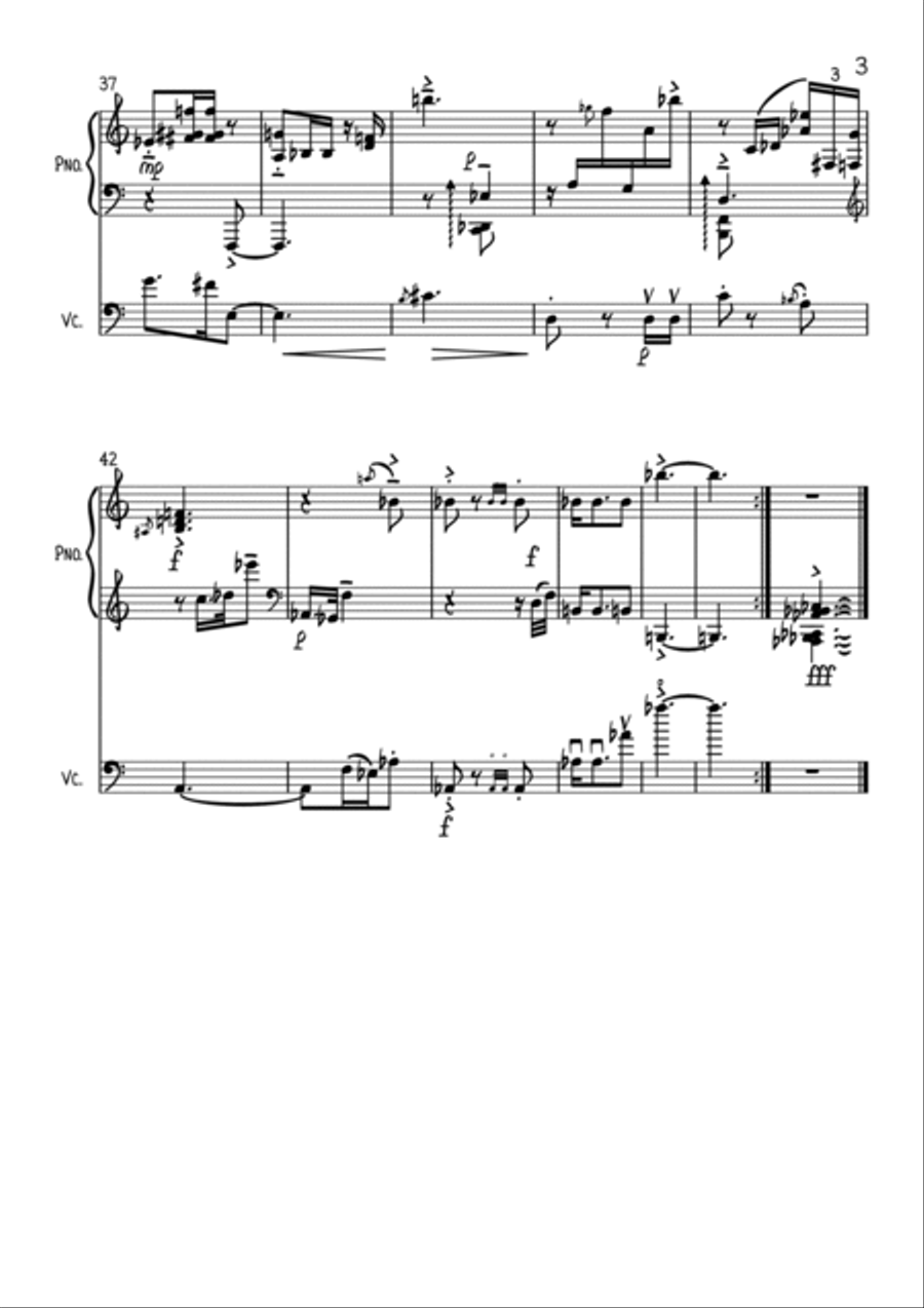 Ego invertido Ego invertido String Duet scores gallery preview page 3