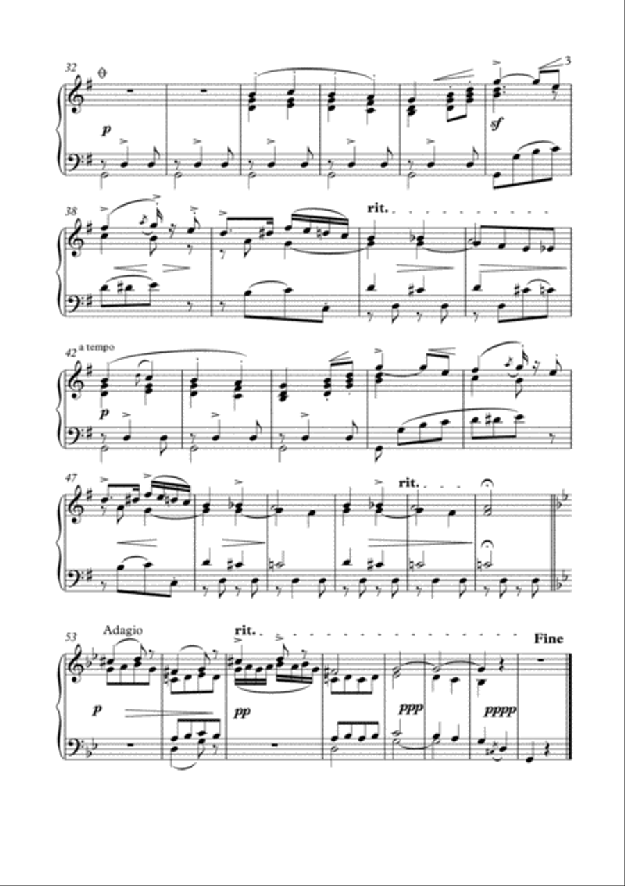 Masterpieces for solo piano 6 by J.Martorell and A. Brull Piano Solo scores gallery preview page 4