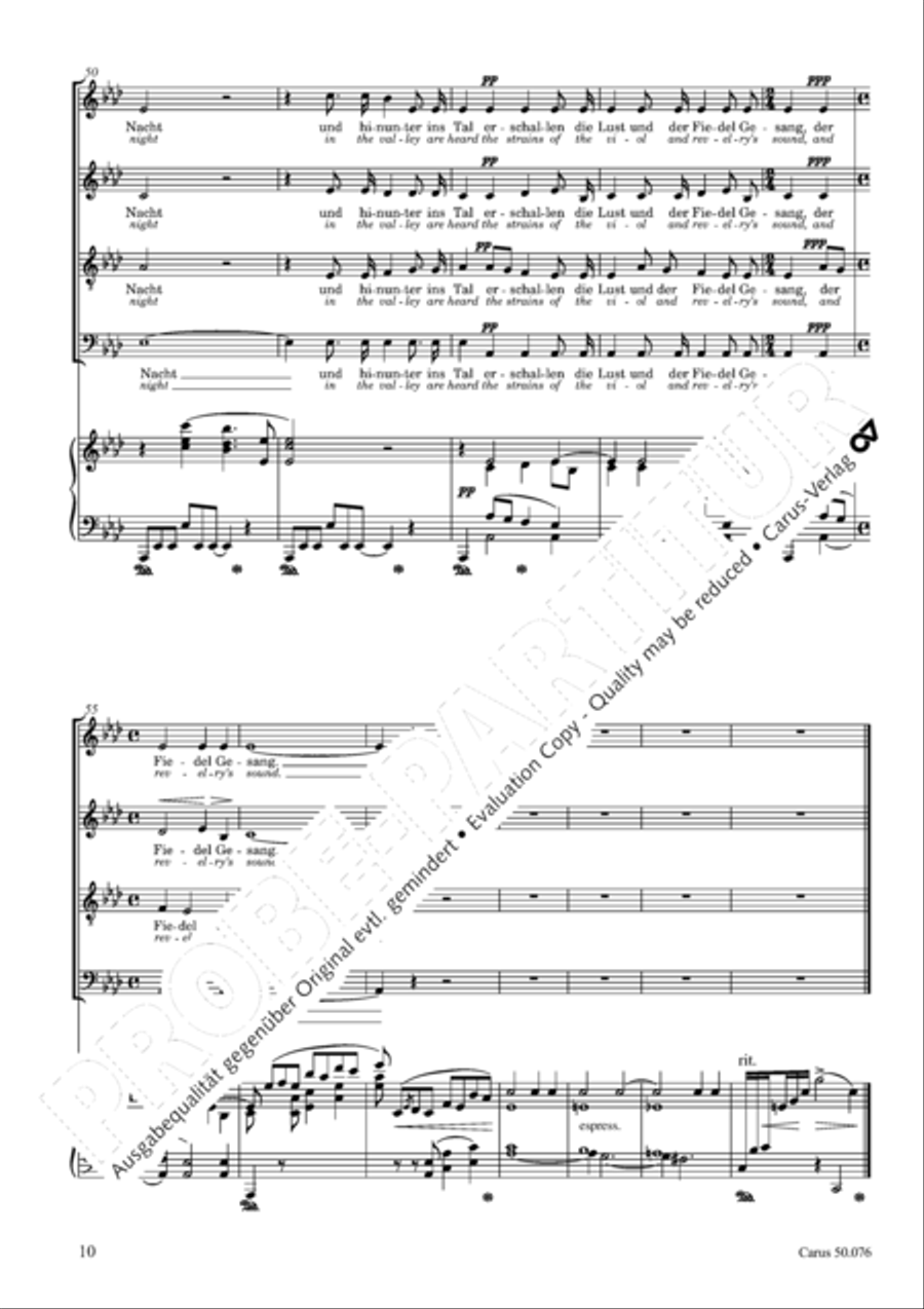 Toggenburg Toggenburg SSATB scores gallery preview page 13