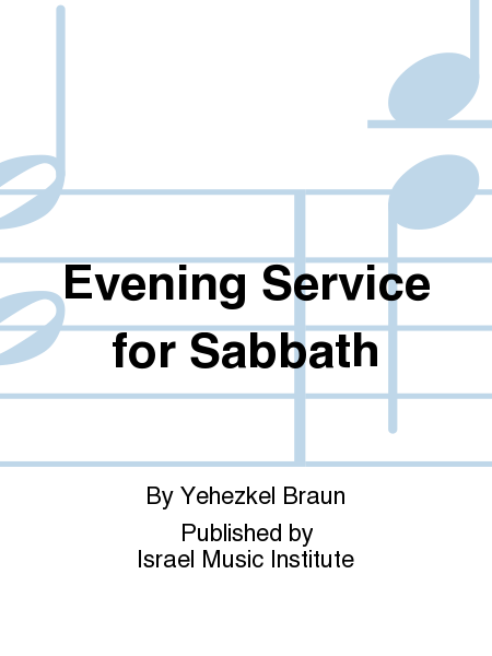 Evening Service For Sabbath