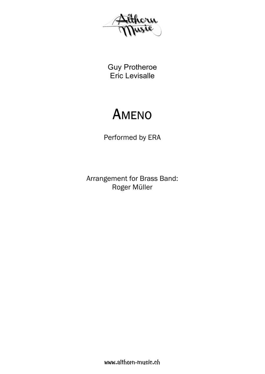 Ameno Brass Band scores gallery preview page 1