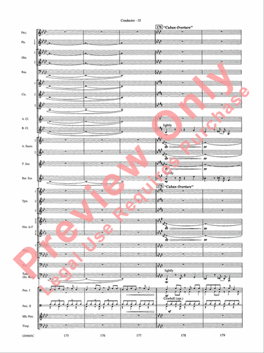 The Symphonic Gershwin The Symphonic Gershwin Concert Band scores gallery preview page 39