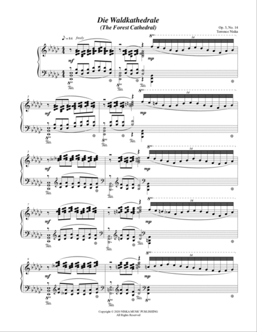 Naturszenen Op. 3, No. 14 
