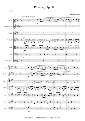 Pavane in F sharp minor, Op. 50