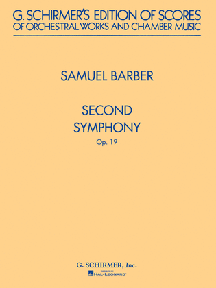Book cover for Second Symphony, Op. 19
